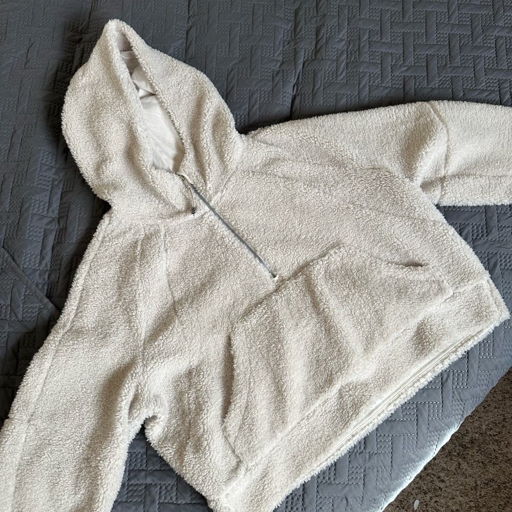 Cozy Cream Sherpa Hoodie